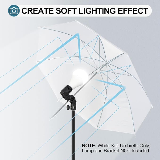 EMART 8.5FT Photography Green Screen Background Reflector Light Stand, 2 Pack - Image 6