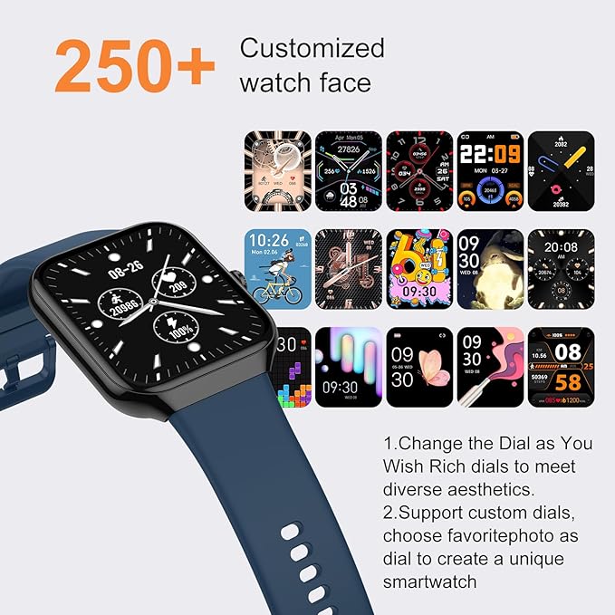 Smart Watch for Men Women, 1.96" HD Smartwatch - Image 4
