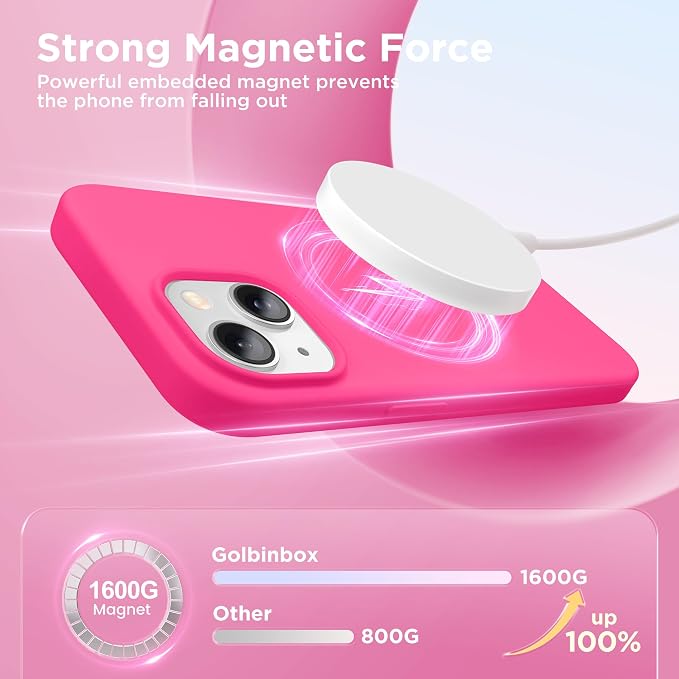 GolbinBox Magnetic for iPhone 15 Case, Compatible - Image 3