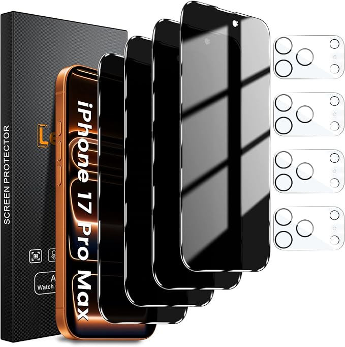 Lesakit 4 Pack Privacy Screen Protector by Lesakit
