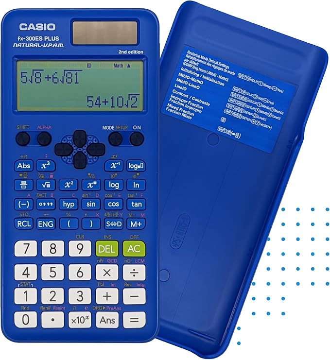 Casio fx-300ES Plus 2nd Edition – Standard Scientific Calculator | 262 Functions - Image 3