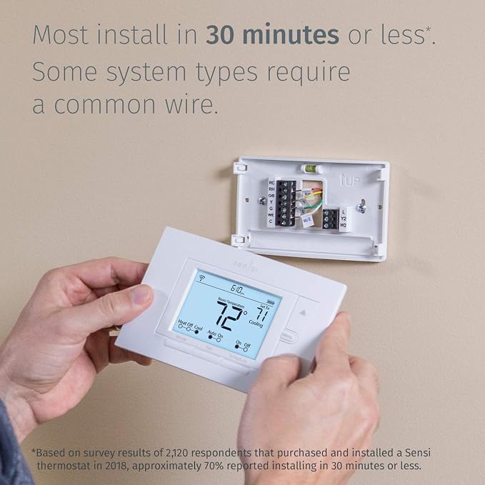 Emerson Sensi Wi-Fi Smart Thermostat - Image 5