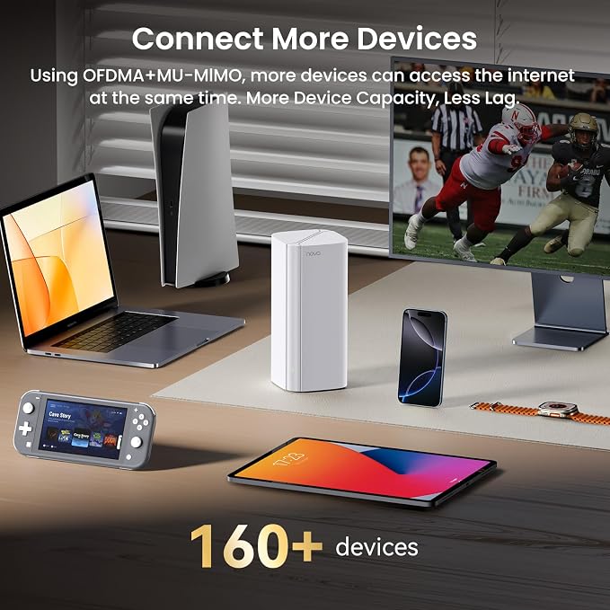 Tenda AX3000 WiFi 6 Mesh System Nova MX12– Whole Home Mesh WiFi Coverage up to 7 - Image 5
