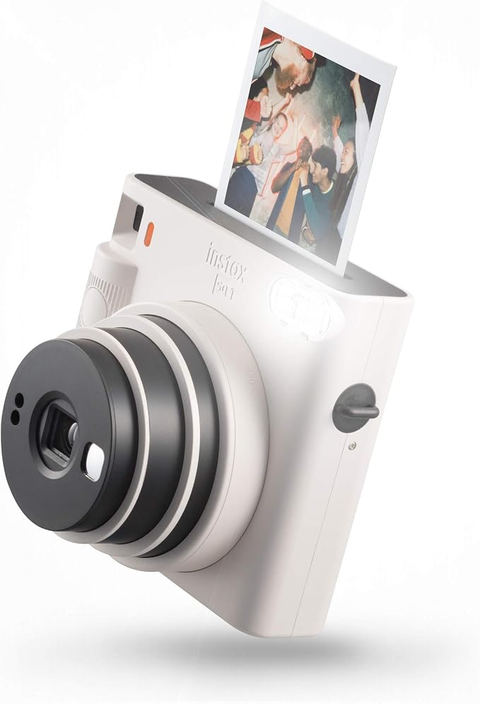Instax Square SQ1 Instant Camera, Chalk White - Image 4