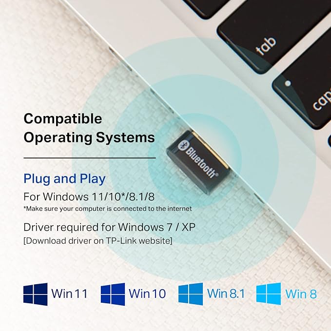 TP-Link USB Bluetooth Adapter for PC, Plug & Play, Nano Size, EDR & A2DP - Image 5