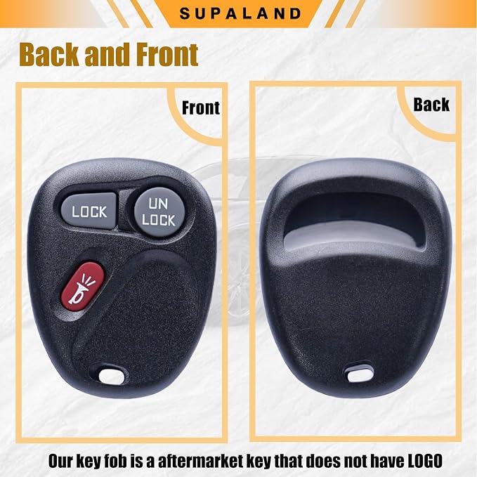 SUPALAND Key Fob Keyless Entry Fits - Image 7