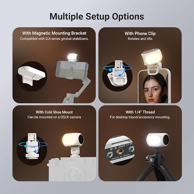 NEEWER Basics Magnetic Selfie Fill Light - Image 4