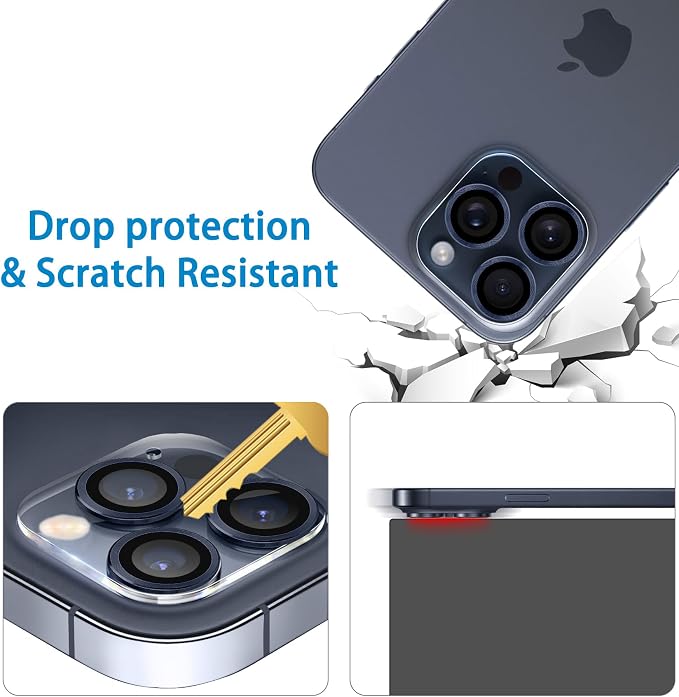 3 Pack Dengduoduo Tempered Glass Camera Lens Protector - Image 5