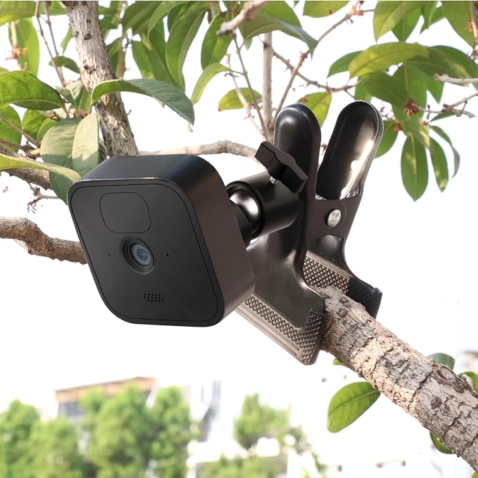 iTODOS 2 Pack Clip Clamp Mount for Blink Outdoor 4//XT/XT2/Mini, Metal Holder - Image 4