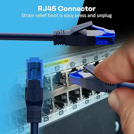 Cat6 Ethernet Cable 3 FT, Snagless Short Cat 6 Patch Cord, RJ45 Pure Copper - Image 5