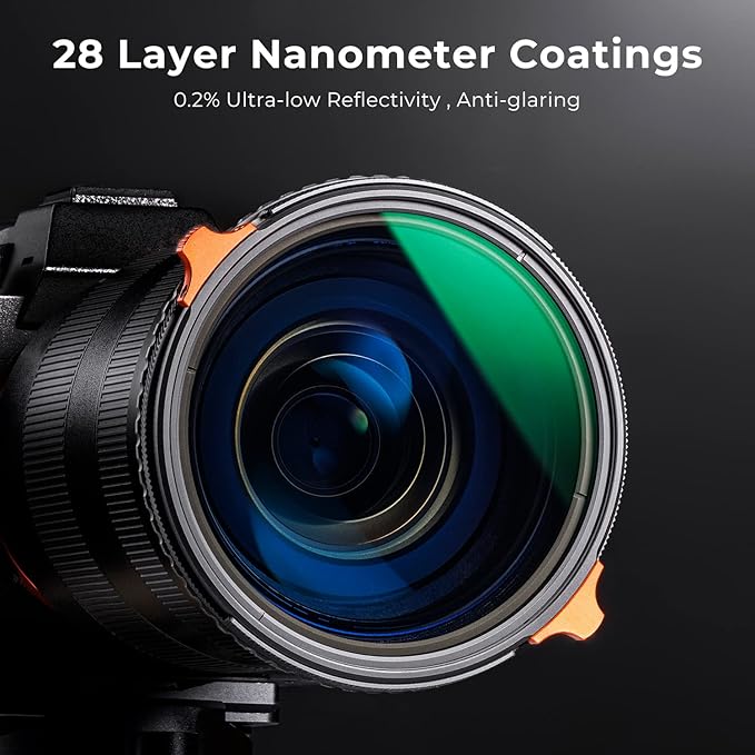 K&F CONCEPT 52mm ND4-64 ND Lens Filter Variable & CPL Polarizers Filter 2-in-1 - Image 6