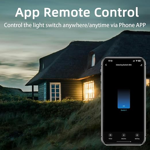 30A Heavy Duty WiFi Wireless Smart Switch - Image 5