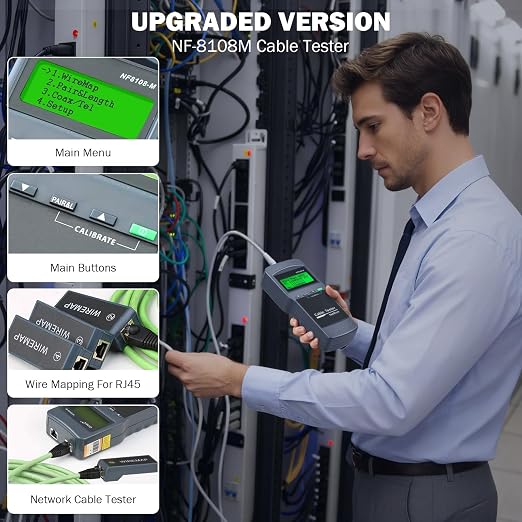 Network Cable Tester, Wire Fault Finder - Image 5