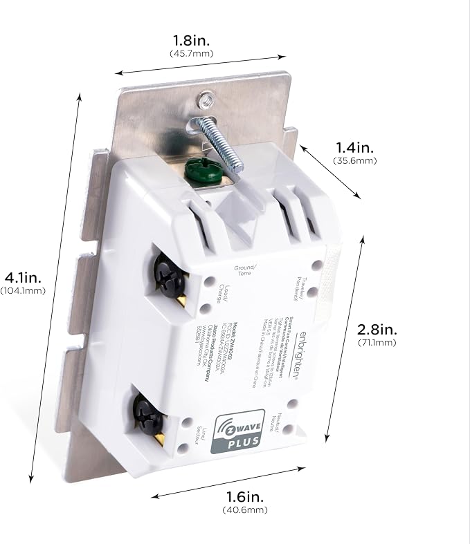 Enbrighten Z-Wave Plus Fan Control, Works - Image 6
