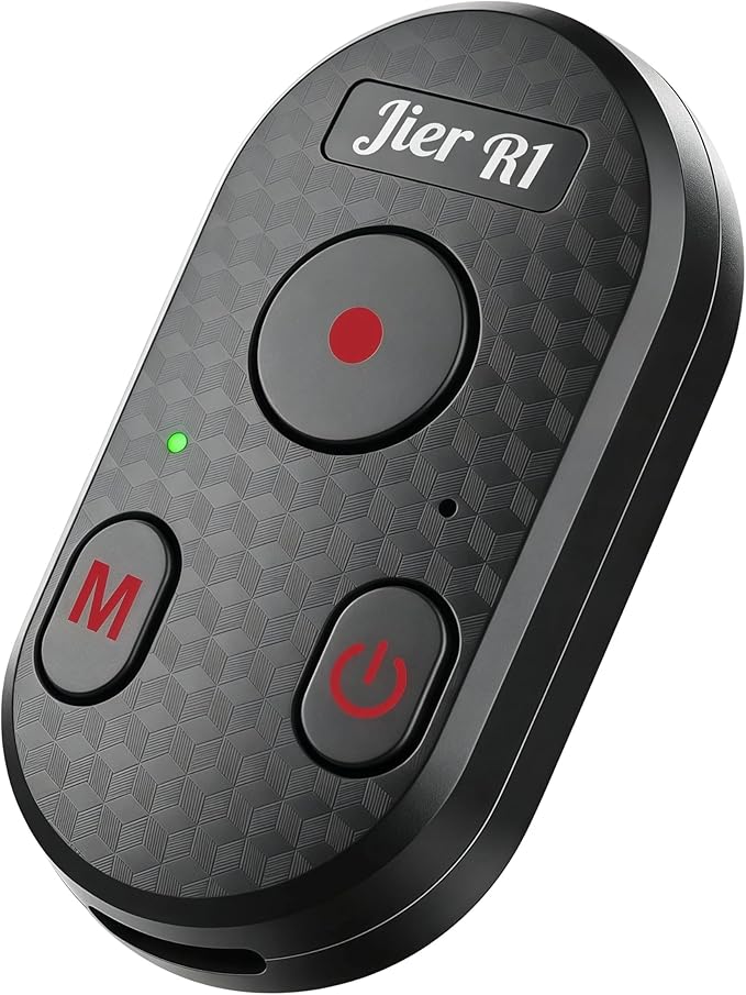 Bluetooth Remote Control for iPhone Camera, GoPro Camera Shutter Remote - 65ft by JierLottume