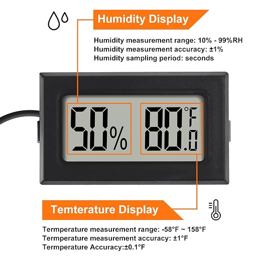 10Pcs Mini Digital Thermometer Hygrometer Gauge Indoor - Image 3