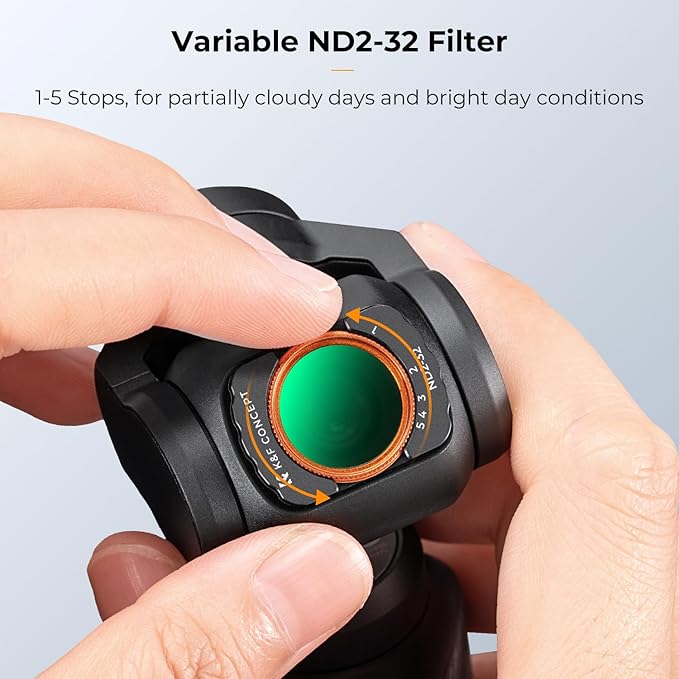 K&F CONCEPT Adjustable Magnetic ND Filters Set - Image 4