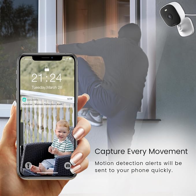 Smart Garage Camera, Home Security Camera - Image 5
