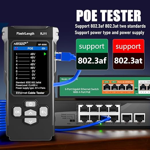 NF-8506 Network Cable Tester - Image 4