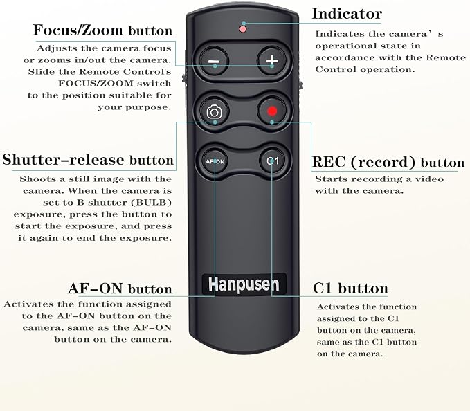 for Sony Wireless Camera Remote Control Shutter Release Compatible - Image 6