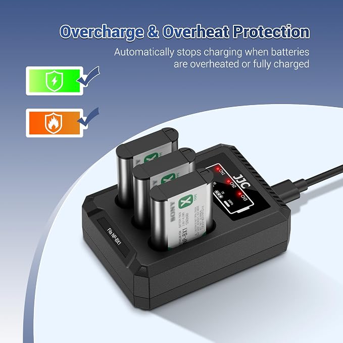 JJC DB-110 Battery Charger USB Multi-Slot - Image 6