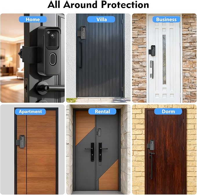 Blink Doorbell Mount, No-Drilling Anti-Theft Doorbell Mount - Image 6