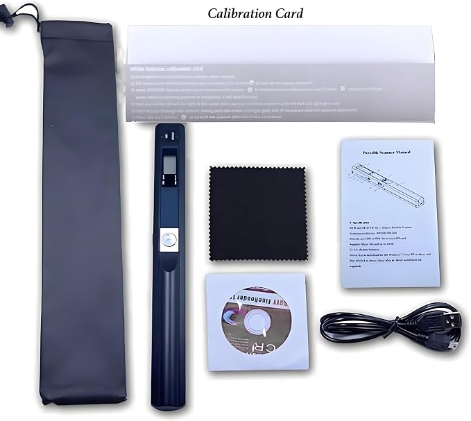 A4 Document Scanner, Portable Card Photo Scanner - Image 8