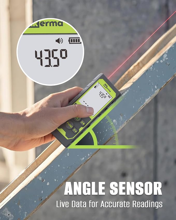 Laser Measure, Inkerma Laser Measurement Tool, Laser Distance Meter - Image 5