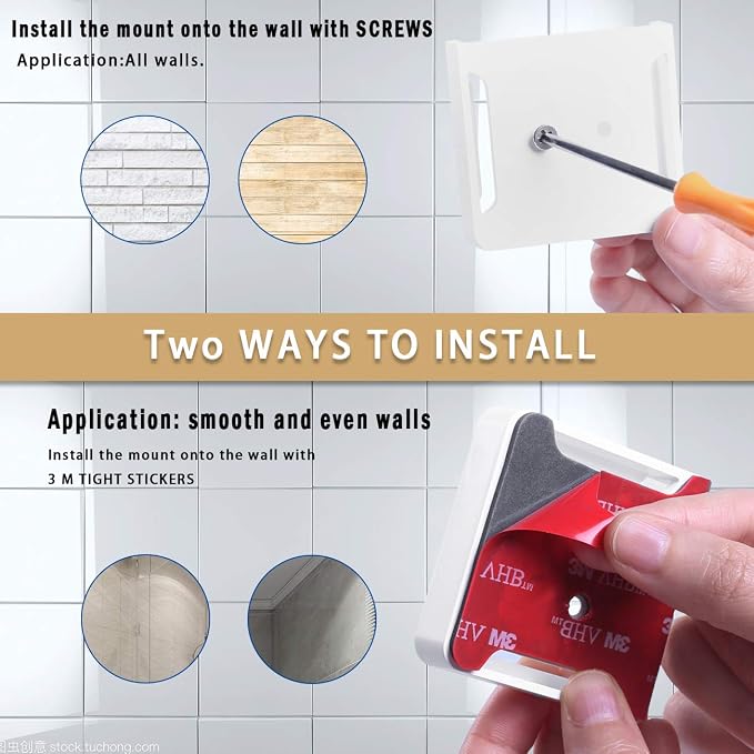 2PACK Wall Mount Kit for Wyze Cam V2/V1 - Image 5