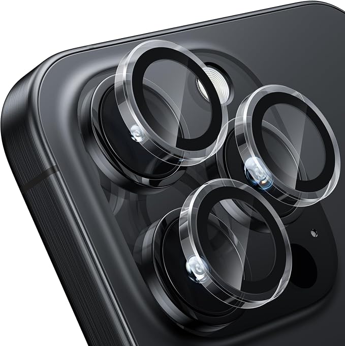 WSKEN for iPhone 16 Pro/iPhone 16 Pro Max Camera Lens Protector by SmartProtectionGreenerFuture