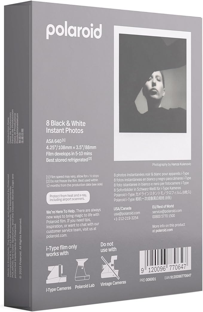 Polaroid B&W Film for I-Type - Image 3