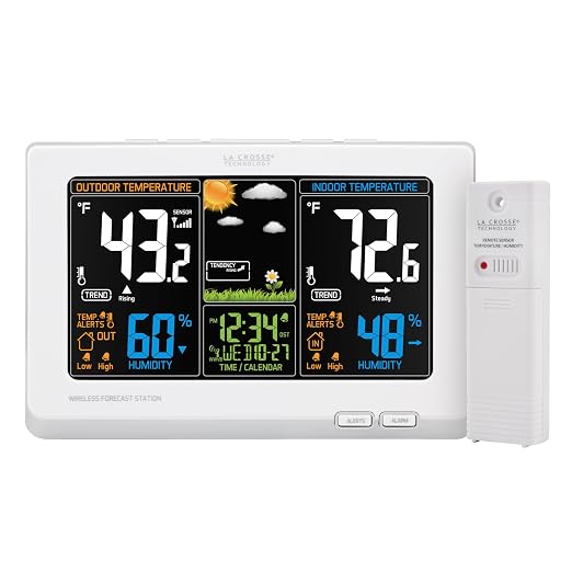 La Crosse Technology Wireless Atomic Digital Color Forecast Station by LaCrosseTechnology