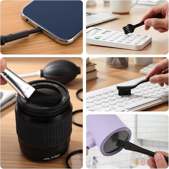 Qianyu 8 Pcs Anti Static Electronic Dust Cleaning Brush Mini Keyboard Cleaning - Image 4