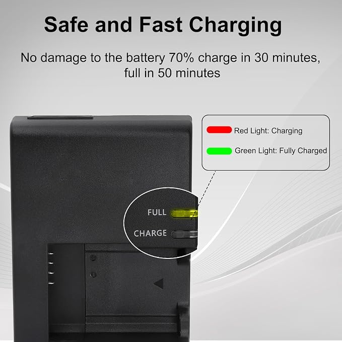 LP-E10 LC-E10 LC-E10C Quick Battery Charger - Image 3