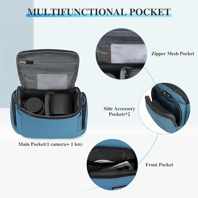G-raphy Camera Bag Case Compact Lightweight Shoulder Crossbody Sling - Image 4