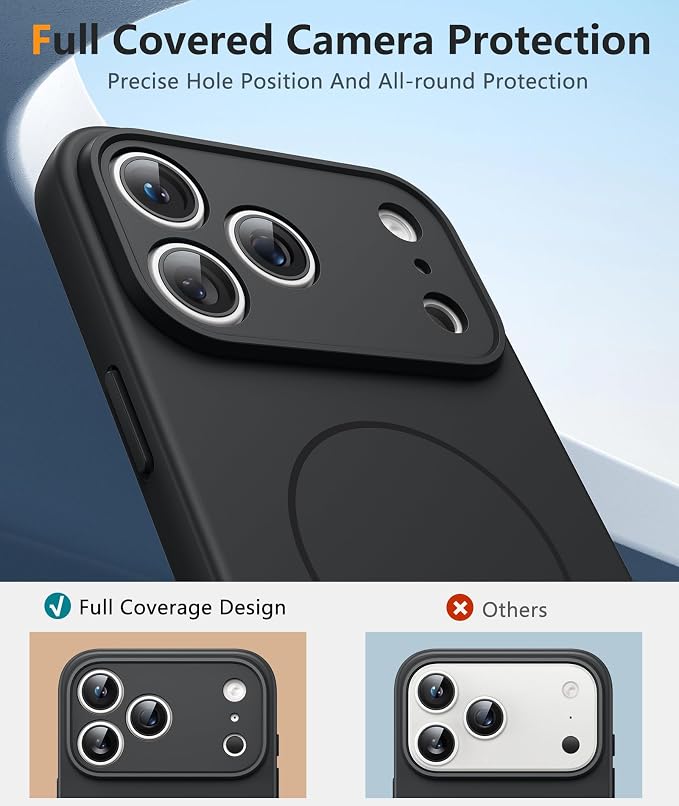 FNTCASE for iPhone 17 Pro Case: Integrated Silicone Phone Cases - Image 4