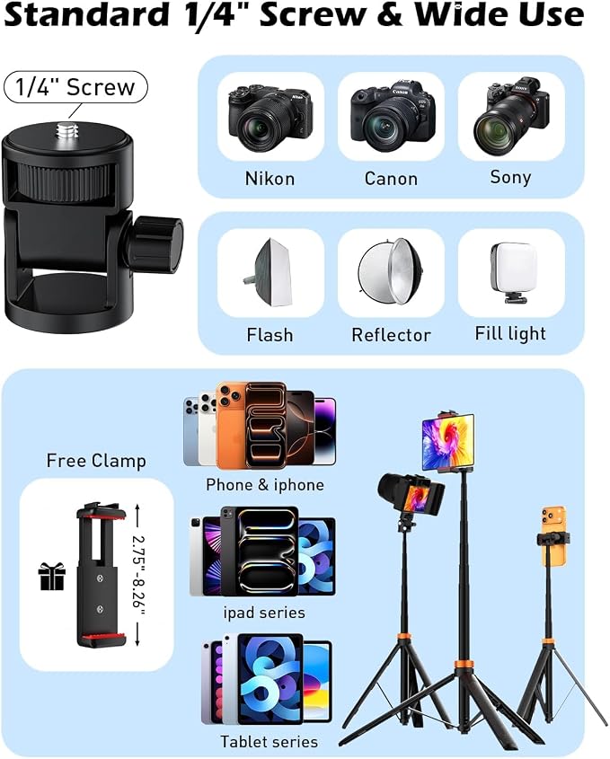 CloudValley 10" Magnetic Ring Light - Image 9