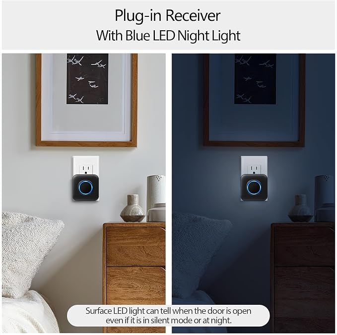 Wireless Doorbell Chime for Blink video Doorbell for Home, Indoor Plug-in - Image 8