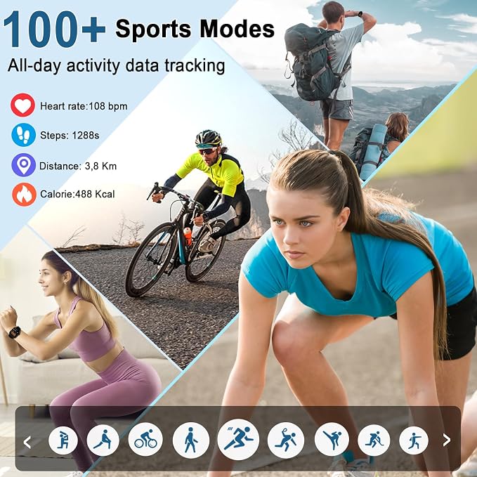 Smart Watch for Men Women, 1.95"HD 2025 New Smartwatches - Image 6
