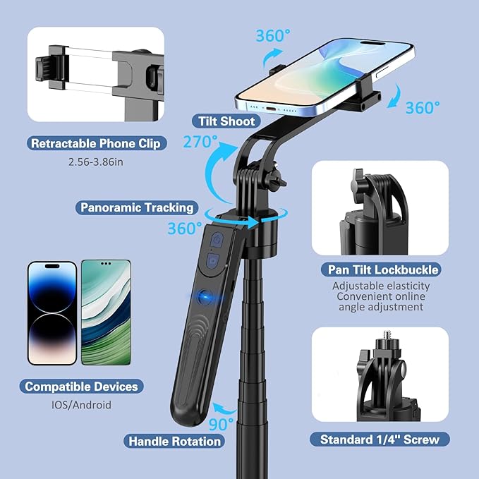 Auto Face Tracking Tripod for iPhone - Image 5