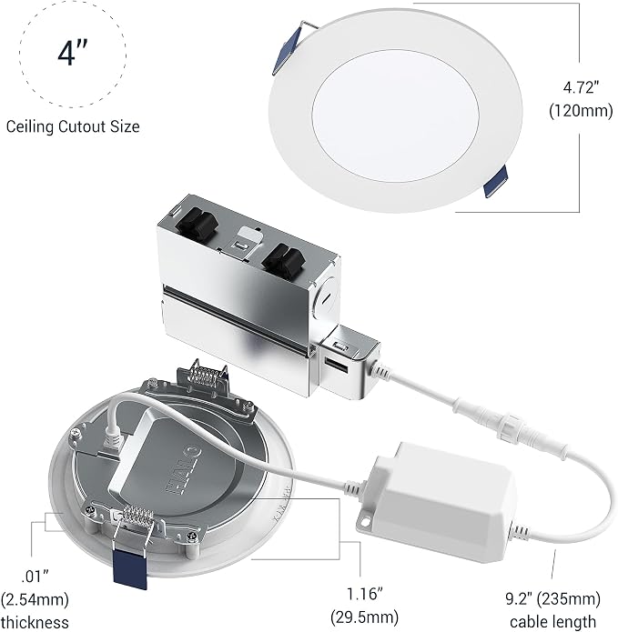 HALO 4” Smart Wi-Fi Slim Canless Recessed LED Downlight Powered by WiZ Pro - Image 10