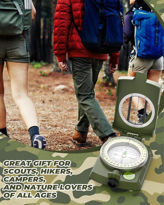 Sportneer Compass: Accurate Durable Lightweight Orienteering Compass - Image 7