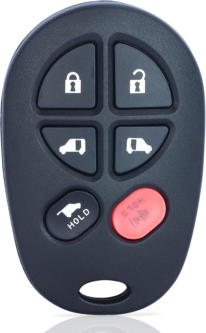 Beefunny Keyless Entry 6 Button Remote Car Key Fob by Beefunny
