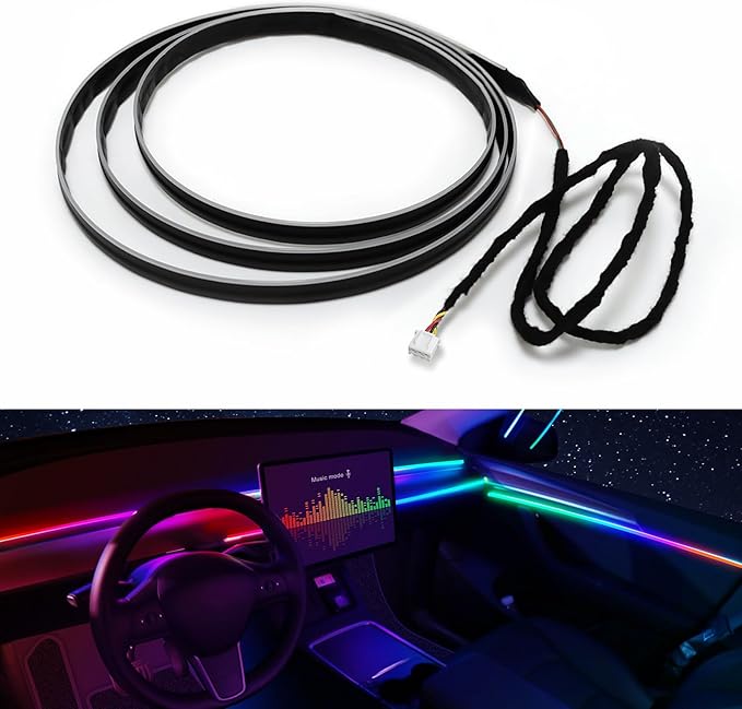 Dreamcolor Interior Car Light 43-inch, which fit by MAODANER