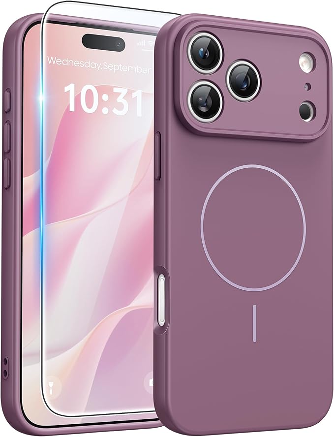 FNTCASE for iPhone 17 Pro Case: Integrated Silicone Phone Cases by FNTCASE