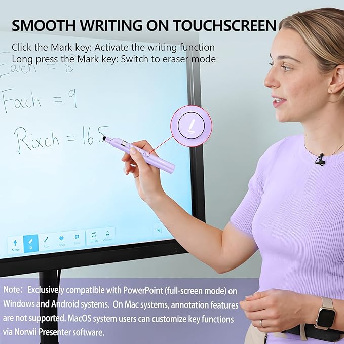 Norwii N21 Bluetooth Presentation Clicker - Image 4