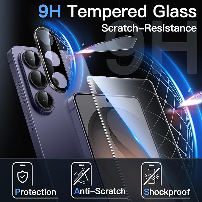 JETech Screen Protector for Samsung Galaxy S26 Ultra - Image 4
