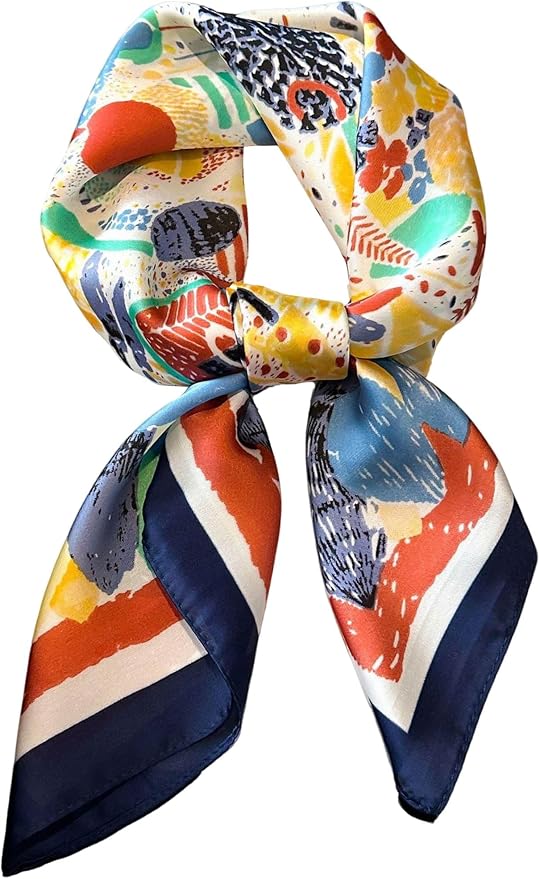 Silky Scarf for Women Lightweight Satin Bandanas Neck Hair Wrap For Sleeping by OnllhNiceScarfForWomen