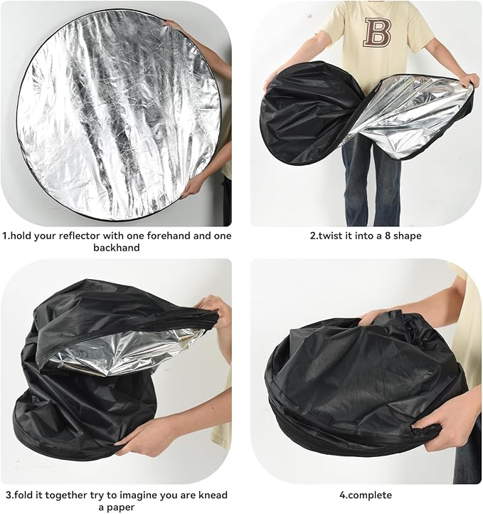UTEBIT 43"/110cm Photography Reflector - Image 8