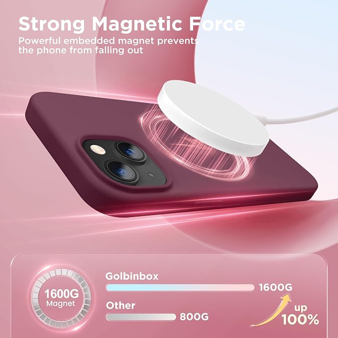 GolbinBox Magnetic for iPhone 15 Case, Compatible - Image 3